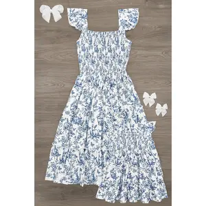 Mom & Me - Floral Bunny Dress