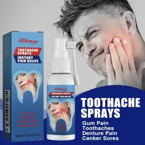 Special analgesic spray for toothache, used to reduce swelling and pain of teeth, eliminate inflammation
