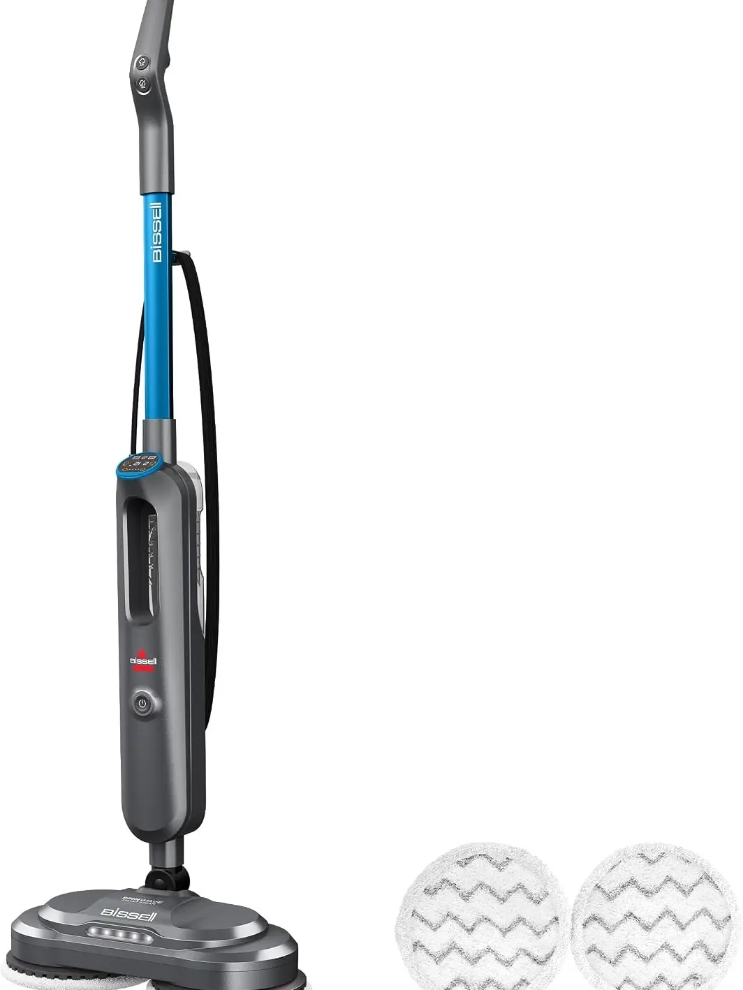 BISSELL Spinwave SmartSteam Steam Cleaner Mop, Swivel Steering, 3897A - QVC