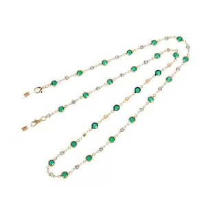Colorful Beaded Eyeglass Chains for Women - Sunglasses Spectacle and Reading Glasses Neck Cord Strap Holder
