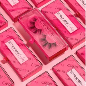 3D FAUX MINK Lashes hybridlashes Cosmetic Eyelash Extension