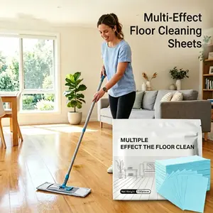 Multi-Surface Floor Cleaning Tablets for Hardwood, Laminate, Tile & RV Walls, Compact Household Floor Cleaner Refills for Routine Home Maintenance