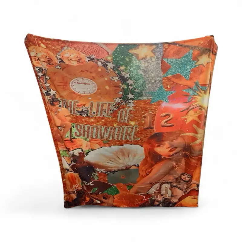 TS Eras Blanket, Fan Gift, TS Album Blanket,The Life of the Showgirl Blanket, Fans Blanket,Girl Room Decor Perfect Gift 50x60 New Rare