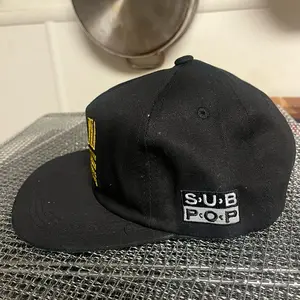 Nirvana Kurt Cobain Retro Label Promo Snapback