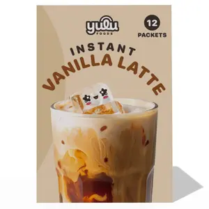 YULU FOODS Instant Latte Mix – Creamy Café-Style Latte Powder, Vanilla & Matcha Variants, 200g