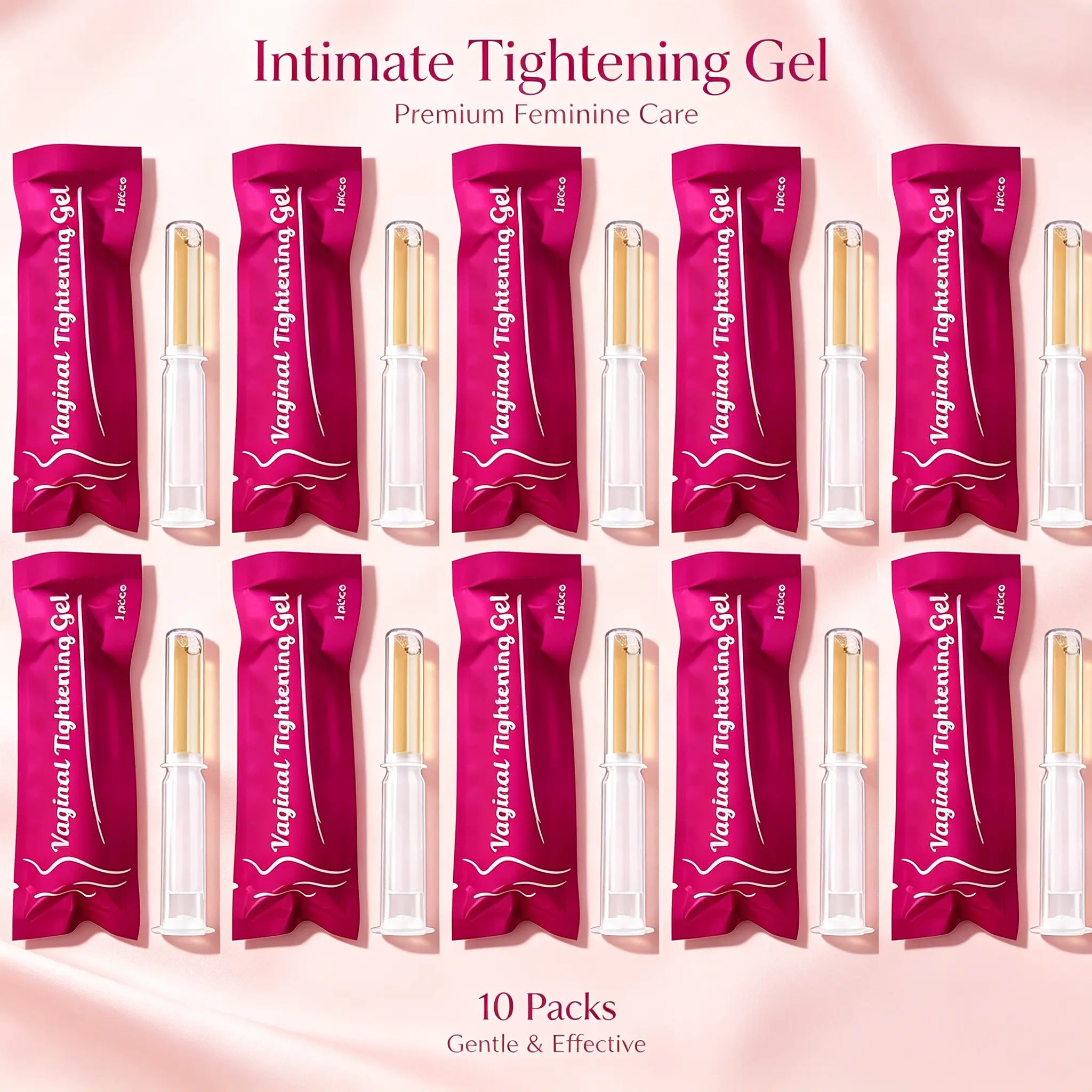 Probiotic Feminine Gel Multi-Pack with Gynecologist-Tested Wash, Balance pH, Odor Control, Soothing Daily Care for Sensitive Skin