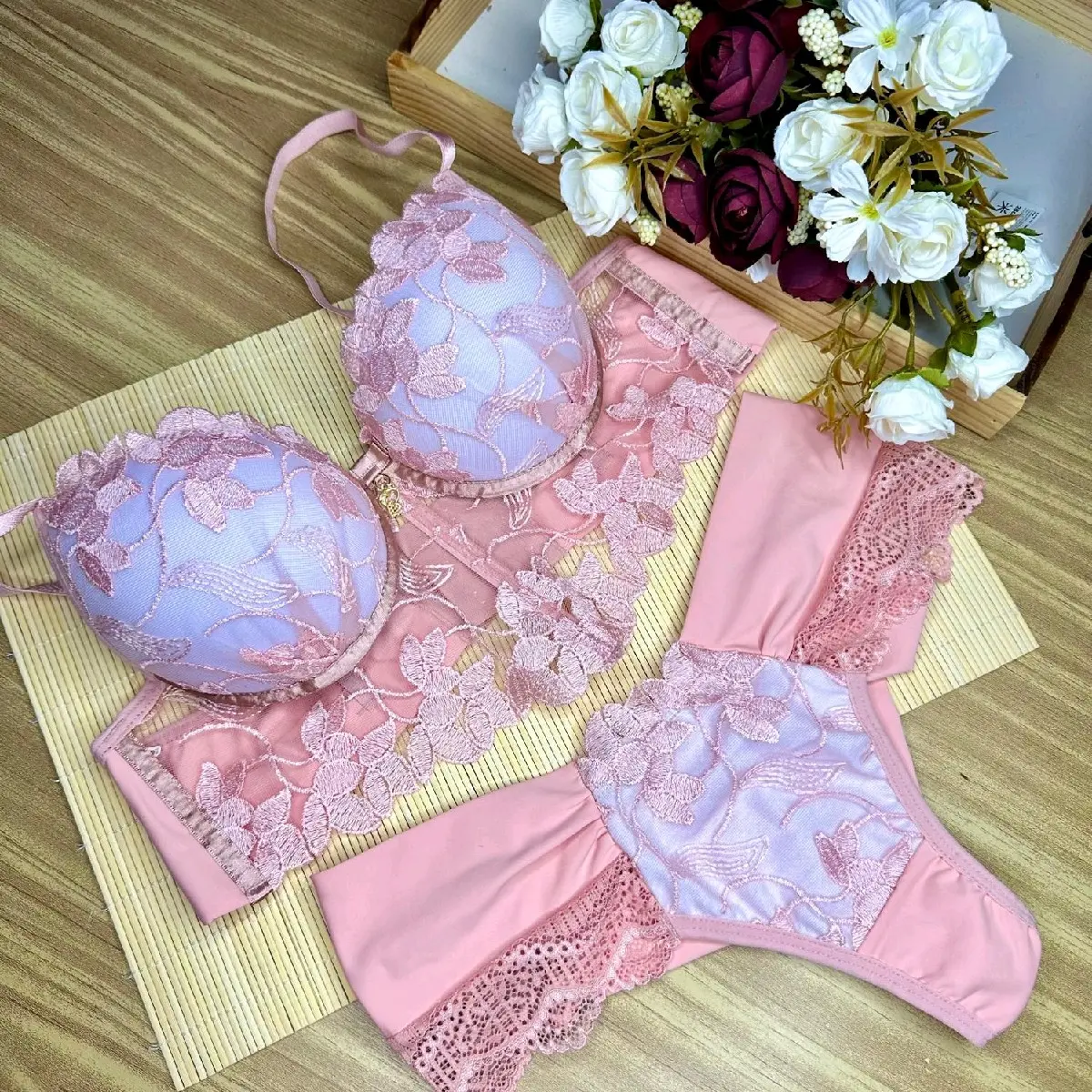 Brazilian Lencery Sirena collection  Women Lingerie Everyday Lady Women's Sexy Lace Comfortable premium lingeries soft Womenswear