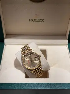 Rolex Day-Date 36 mm Oman Khanjar Dial 18K Yellow Gold Watch