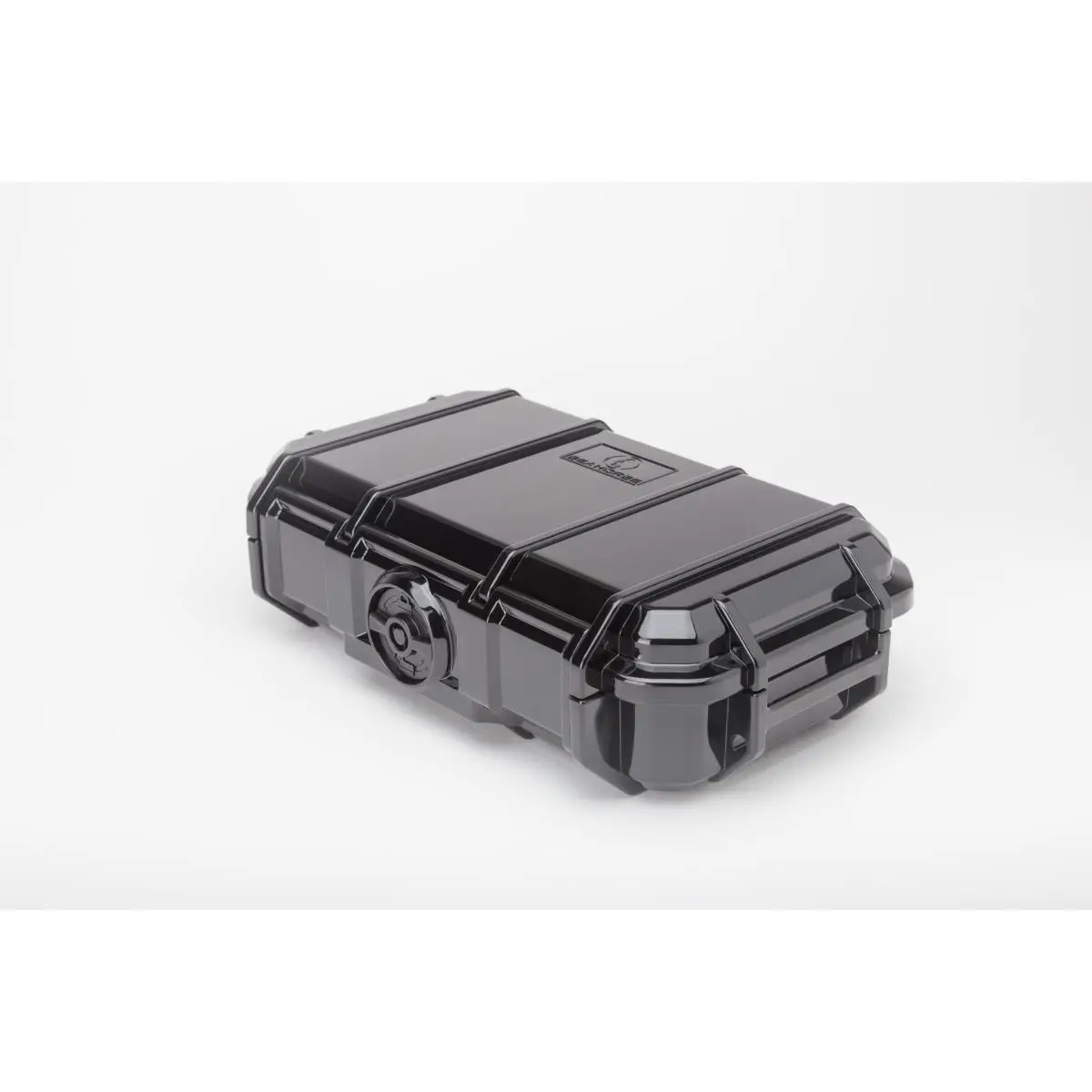 212 MAIN Rectangular Micro Compartment Durable Storage Case - 56-Compartment Box with Strap, IP67 Elastomer Seal, High Impact Black Polycarbonate Shell, Shock Absorbing Liner, Twist Latch with Keyed Plastic Lock Home Organizer