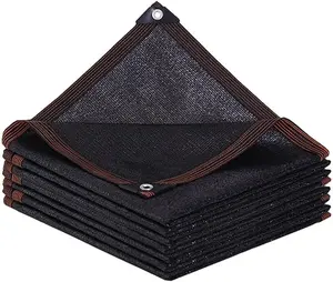 Shade-Cloth-70%-for-Garden--6x3 FT, Black Sun-Block Shade Cover Mesh Tarp with Grommets Sun Shade Canopy for Outdoor Pergola Patio Flower Lawn Kennel Chicken Coop