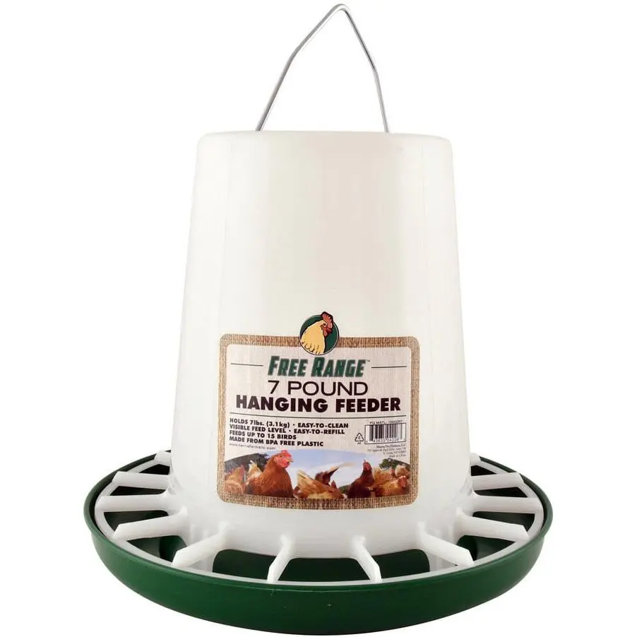 Poly Hanging Chicken Feeders