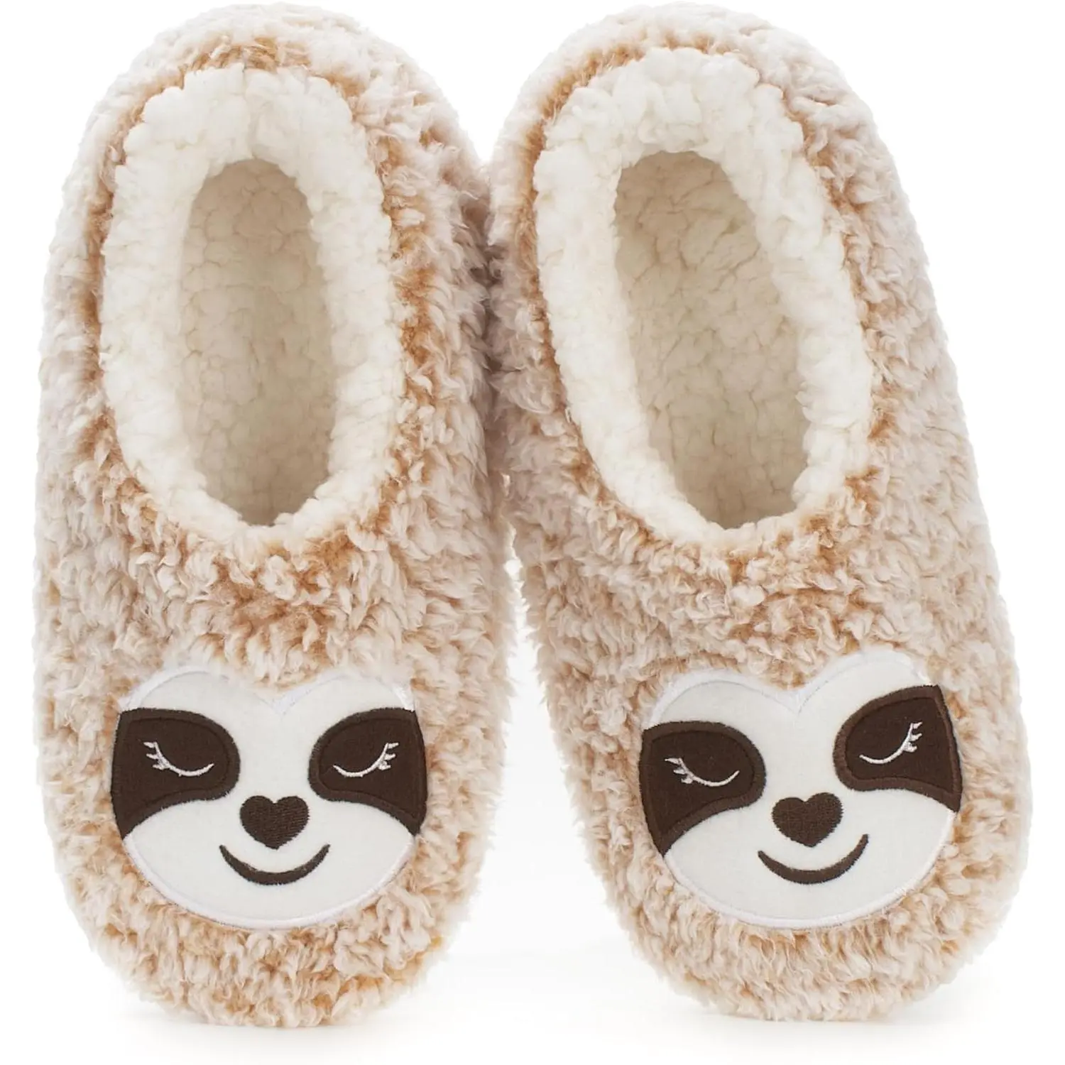F-SOK27 Cute Animal Fuzzy Warm Indoor Slippers for Kids Girls - Soft Anti-Skid Soles, Fuzzy House Socks, Unique Gifts for Animal Lovers, Fuzzy Warm Slippers, Indoor Slippers Cute