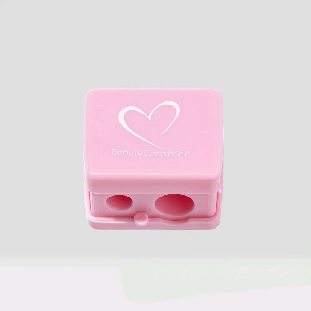 Beauty Creations Universal Pencil Sharpener, Durable and Compact Cosmetic Tool for Eye, Lip, and Brow Pencils - Pink, Beauty Products, Essential Tools, Portable, Us, Eye/Lip/Brow, Precise Edge