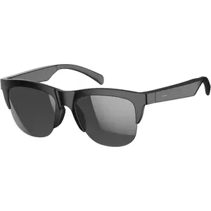 F01 Smart Audio Sunglasses, Open Ear Bluetooth Glasses with UV400 & Anti Blue Light Protection, Wireless 5.4 Technology for Music/Calls, Hands-Free Communication, Wayfarer Style
