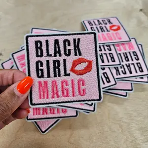 Black Girl Magic Hat Patch (3 Patches)