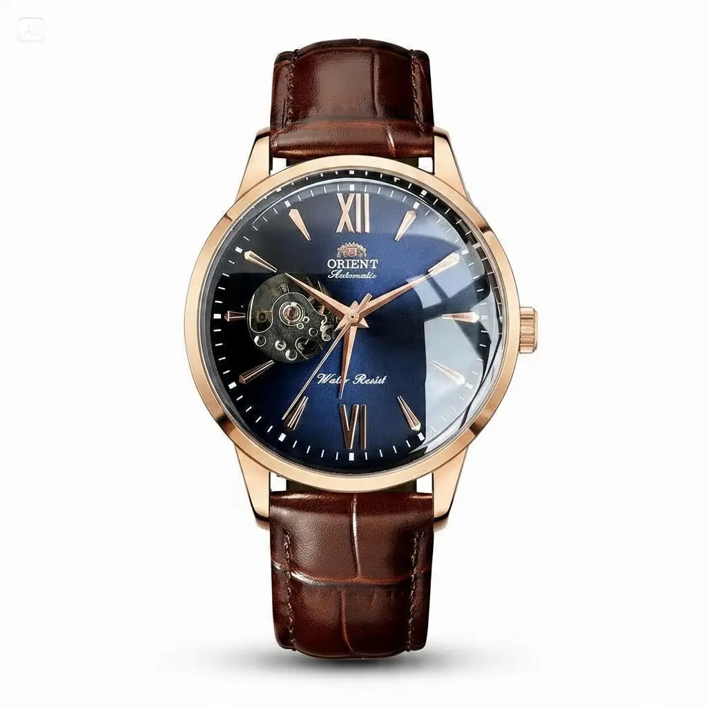 Chronos Lab Men's Oriental Mechanical Watch - Fashion Accessory for Everyday Wear, Precise Timekeeping, Precise Time, 40Mm, Analog Mechanical Watches, Fashionable Stylish Watch
