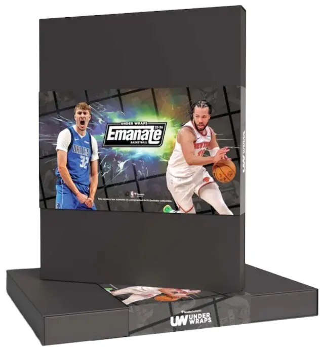 2025-26 Under Wraps Emanate Basketball Autographed Collectible Photo Box