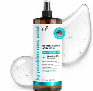 Artnaturals Hypochlorous Acid Face & Skin Spray – Gentle Daily Facial Mist, pH-Balanced, Fragrance-Free, Soothing Cleanser for Sensitive Skin – 8 fl oz