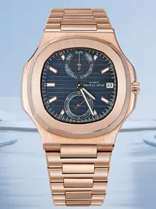 NAVIFLZ NFVZ TOP New Men Quartz Analog Watches Sport Business Luxury Brand Stainless Steel Wristwatch Male Fashion Nautilus Wrist Dropshipping Quartz Waterproof Watch Classic Quartz Watch