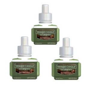 ScentPlug R Log Cabin Flannel - Set of 3 Yankee Candle Refills