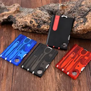 12 in 1 Pocket Credit Card Outdoor Survival Multi Card Multi Tool EDC Tool  Multitools and Accessories Camping