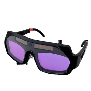 Auto-Darkening Welding Goggles with UV/IR Protection TIG/MIG/ARC Clear Lens Professional Safety Goggles for Enhanced Visual Clarity and Auto-Darkening Filter Technology