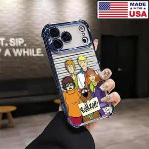 Scooby-Doo Ruh-Roh Aesthetic Design Pattern Casing For iPhone 17 16 15 14 13 12 Samsung 22 23 24 25 Plus Pro Max Ultra Soft Silicon TPU Shockproof Protector Vintage Unique Fashion Mobile Phone Case