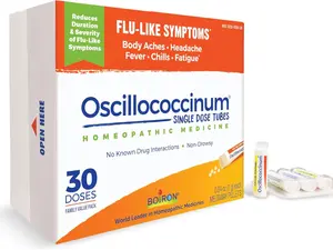 BOIRON Oscillococcinum Flu-Like Symptoms 30 Doses MELTAWAY TABLETS