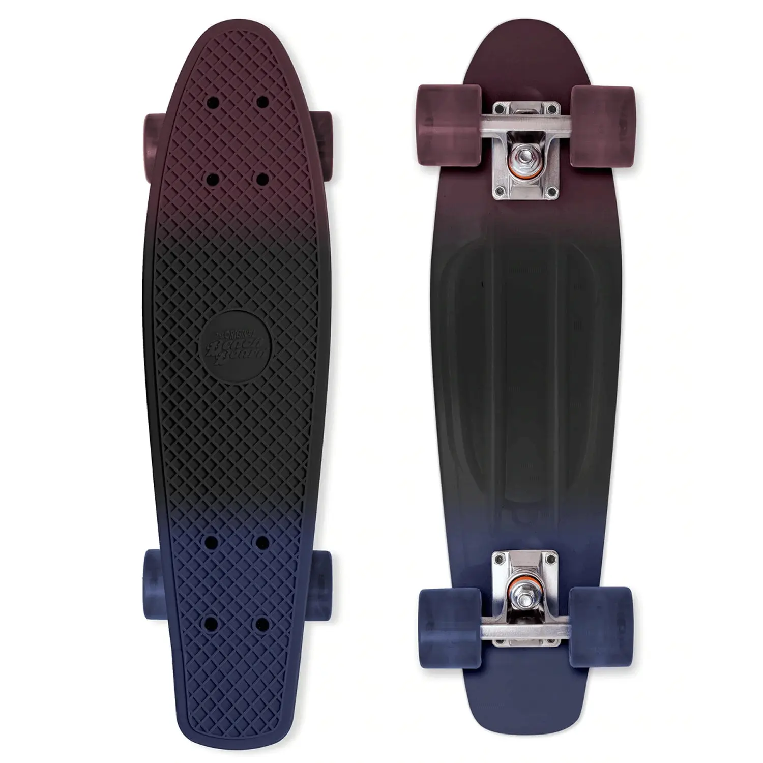 Street Surfing Plastic Cruiser Beach Board Spectrum Black Light