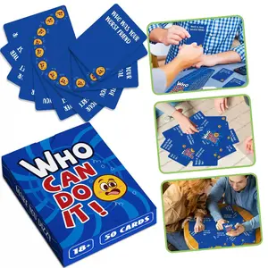 Adult Interactive Tabletop Card Game, Family Fun Game, Party Date Night, 2-6 Players, Epic Interaction, Unique Cards, Mood Adjustment, Emotional Connection