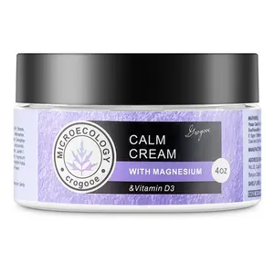 Magnesium Cream with Vitamin D3 Magnesium Body Butter - Nighttime Magnesium Cream -  (Lavender)4oz