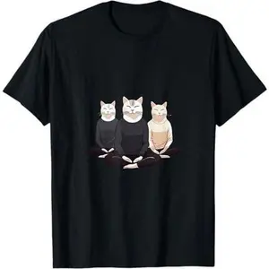 Serene Kitty Trio T-Shirt