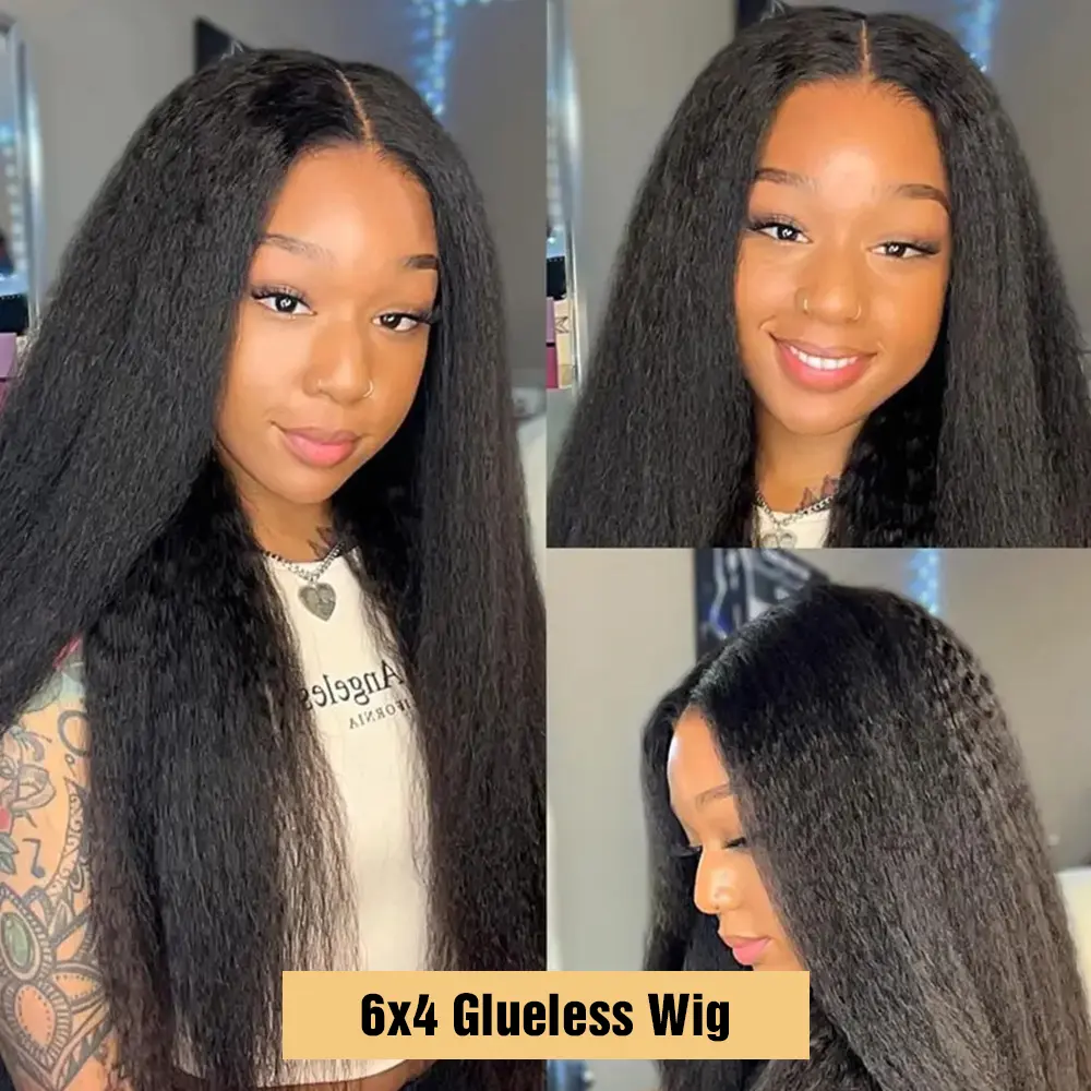 6x4 Glueless Wig