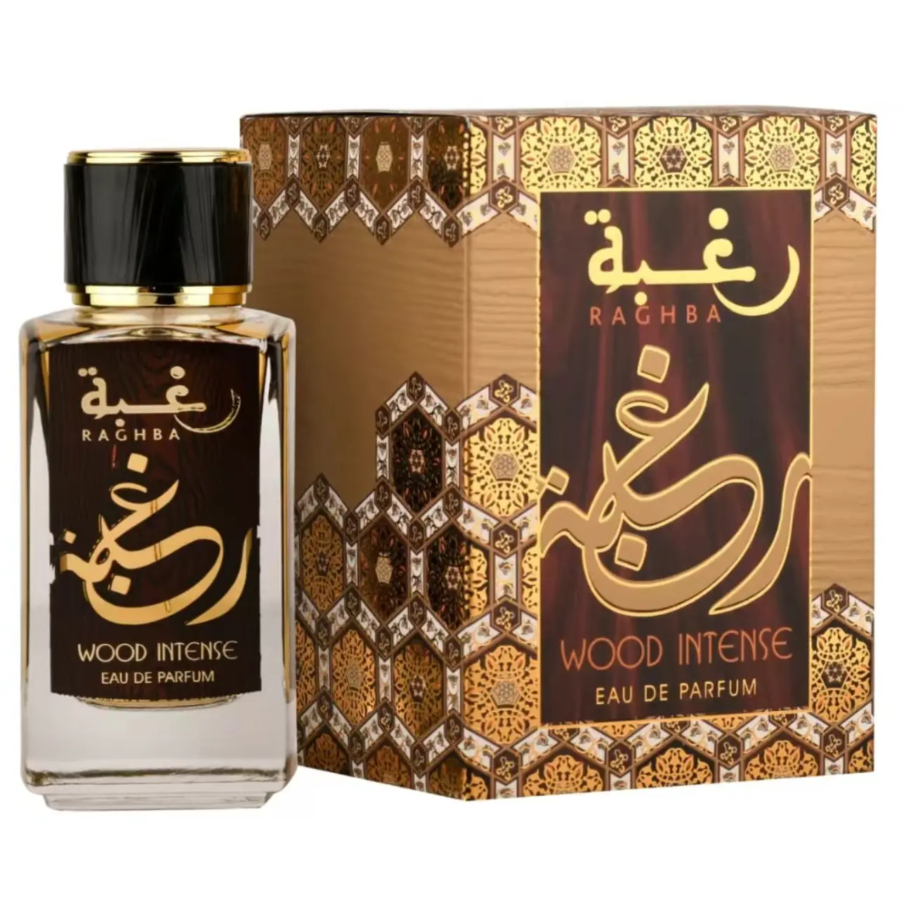 Lattafa Raghba Wood Intense Eau de Parfum 100ml 3.4fl.oz