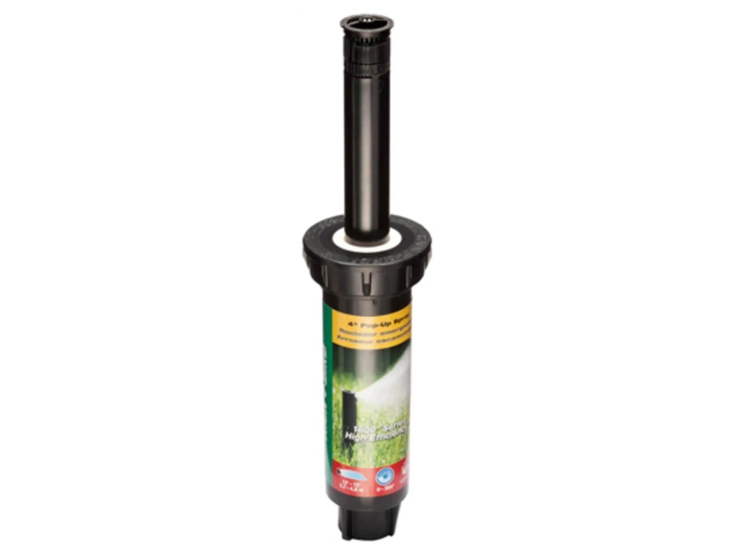 Rainbird National 271788 High-Efficiency Pressure Regulating Spray Sprinkler, 1/2" Inlet, 15' Distance, Easy Nozzle Alignment, High Efficiency Rate, Reduces Run Times by 35%