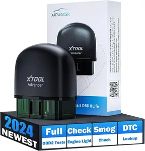 XTOOL AD20 Bluetooth OBD2 Scanner – Check Engine Code Reader for iPhone & Android, Live Data, Freeze Frame & Performance Test