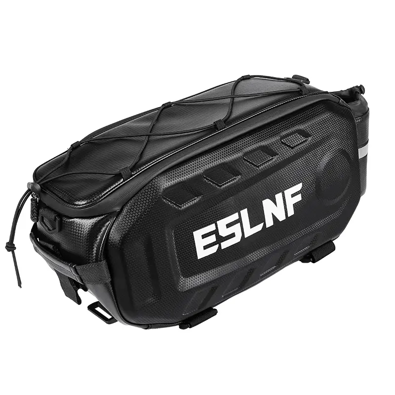 Hard Shell Bike Bag | 17L Waterproof Storage for MTB & Road Large Capacity Bike Rack Bag | Waterproof Hard Shell for All Rides bicycle, Bike Gear, Mountain Bikes
