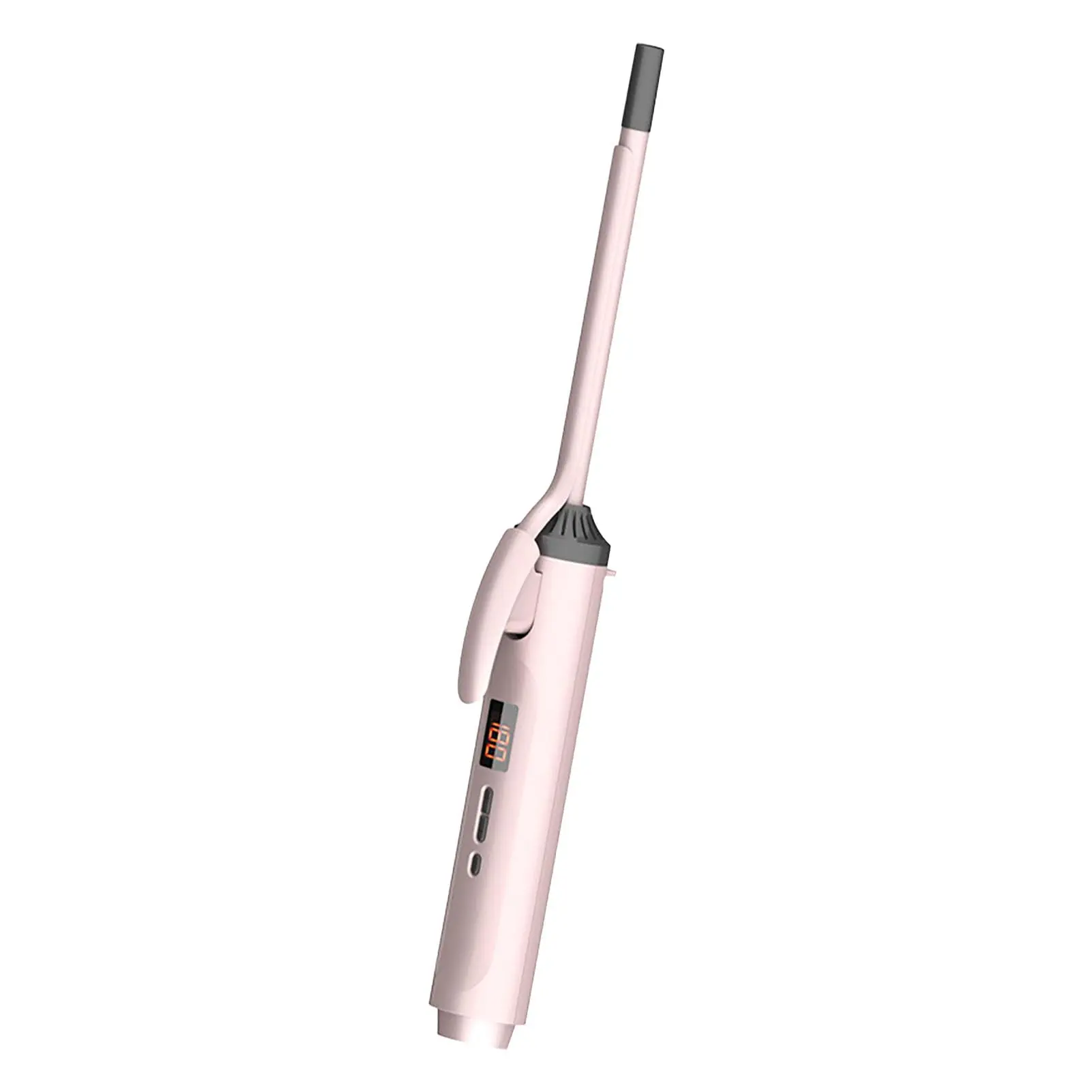 9mm Compact Lightweight Ceramic Curling Iron - Fast Heating Skinny Hair Curler with Digital Display, Ergonomic Handle, for Short & Long Hair Styling, Curling Irons, Auto Shut-Off, Damage-Free, Reduces Frizz, Travel-Friendly, Fast Heat Curler, Hair Curling