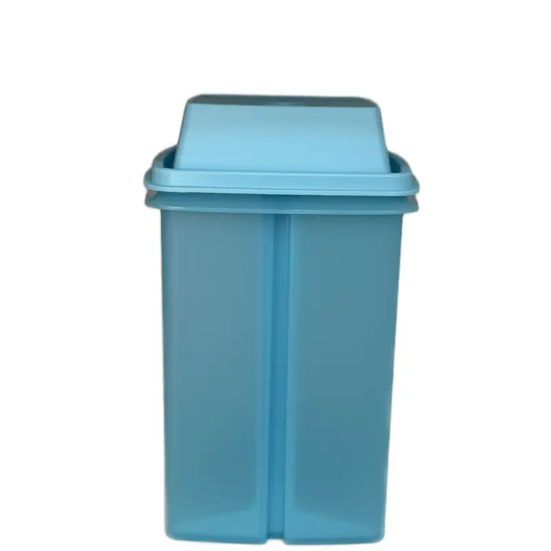 Pick-A-Deli 2 Qt Blue Airtight Leak-Proof Plastic Food Containers Set - Kitchen Gadget with Built-In Lift-Out Strainer, Home Organization Containers, Stackable Design for Preserving Jalapeños, Pickles, Fruit, Fresh Stays Fresh Pantry Storage, Stackable Pl
