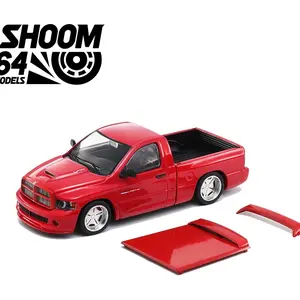 G.C.D Shoom64 1:64 2003 Dodge Ram SRT-10 Pickup – Red