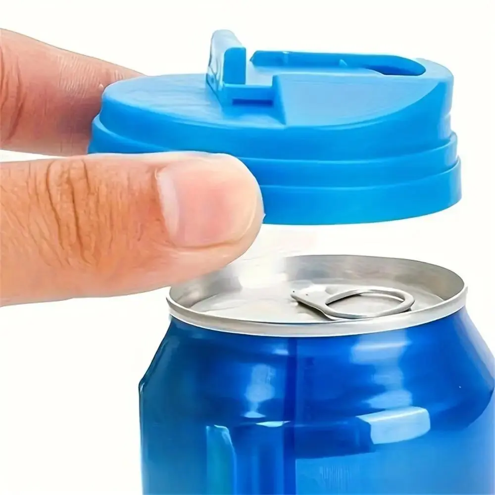 2PCS Leakproof Reusable Plastic Can Covers with Scratch Resistant Feature,  Drinkware Lid, Drink Protectors, Beverage Protector