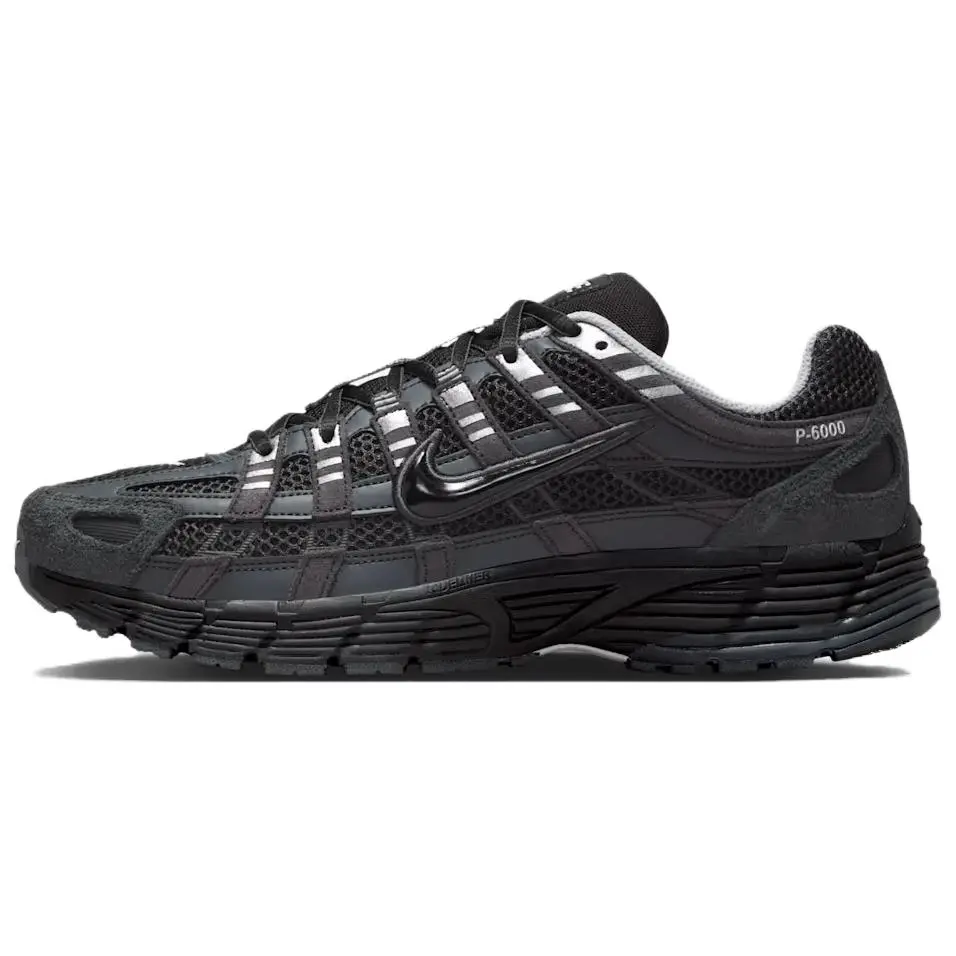 Nike P-6000 'Anthracite Chrome' Men's Fashion Footwear Running Gym Walking Sneaker Comfortable for Everyday Use Sneaker Shoe Boy