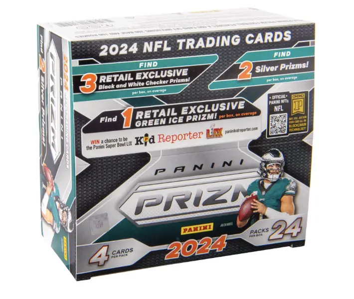 Panini NFL Prizm 2024 Retail Pack Trading Cards Panini NFL Prizm 2024 Retail Pack Trading Cards