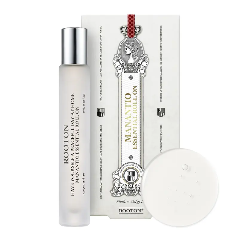 Rooton Manantio Essential Roll On 9ml - Compact 9ml Bottle for Home Use & Daily Peace - Convenient Essential Roll On Application