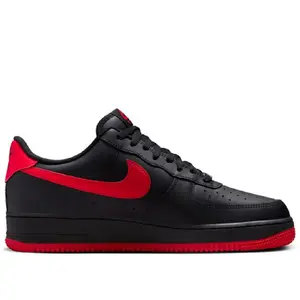 Men's Nike Air Force 1 '07 'Vamps' Blck/University Red-Blck (FJ4146 002)