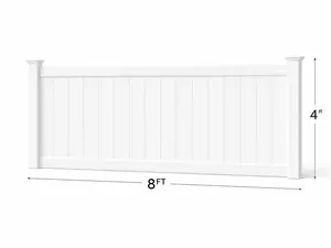 PVC PANEL 4HX8W (WH) PVC PANEL 4HX8W (WH)