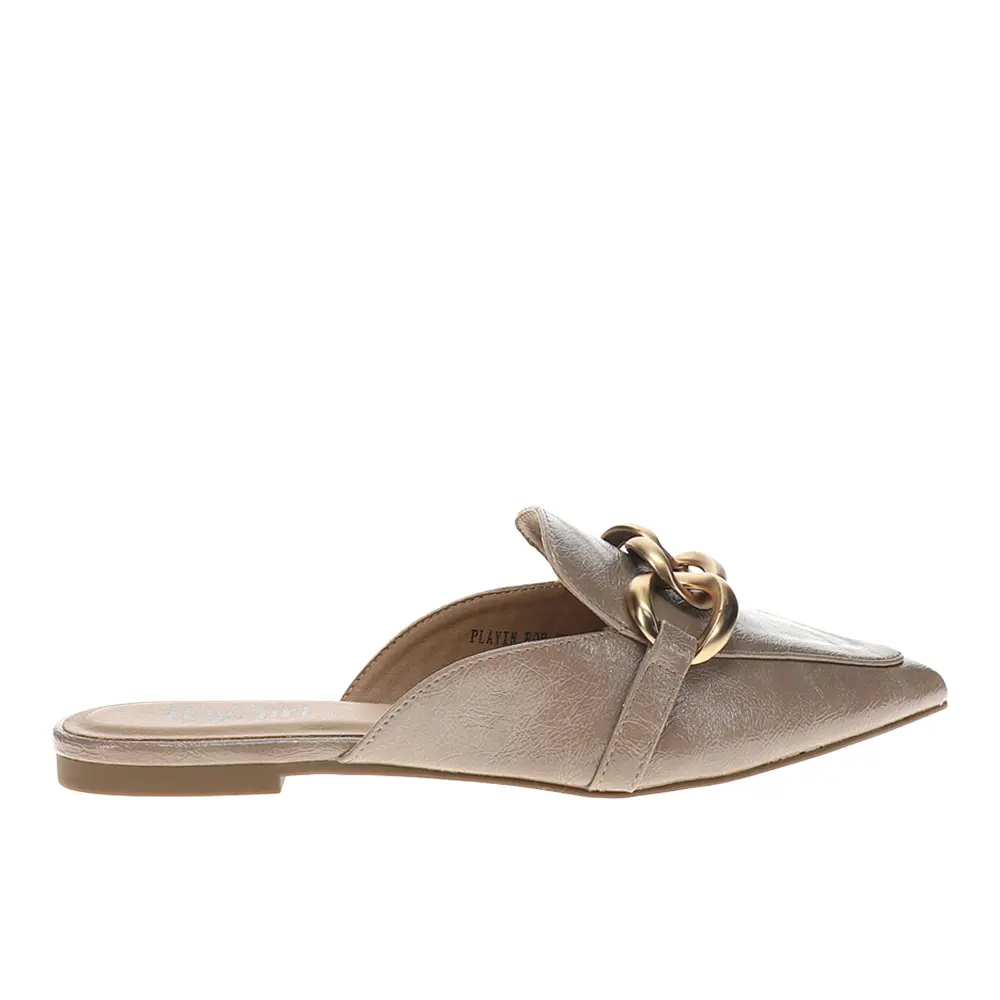 Corkys Womens Playin For Keeps Mule Loafers Casual - Brown