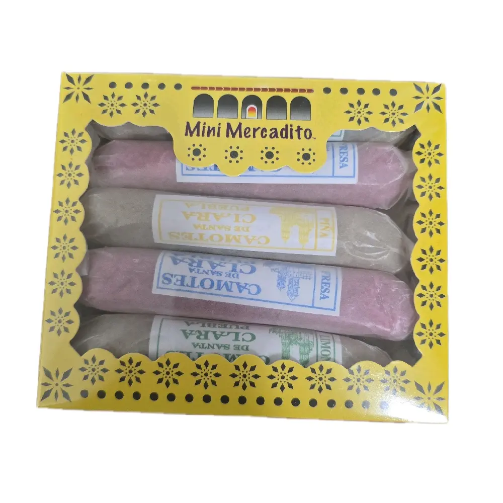 Camote Pueblano Mexican Sweet Potato candy Sweet 10 pieces box net wt 1lb 6.5 oz