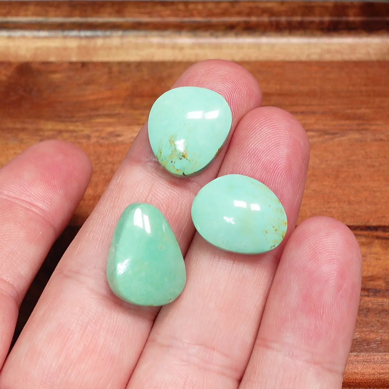 Easter Blue Turquoise Cabochons 3