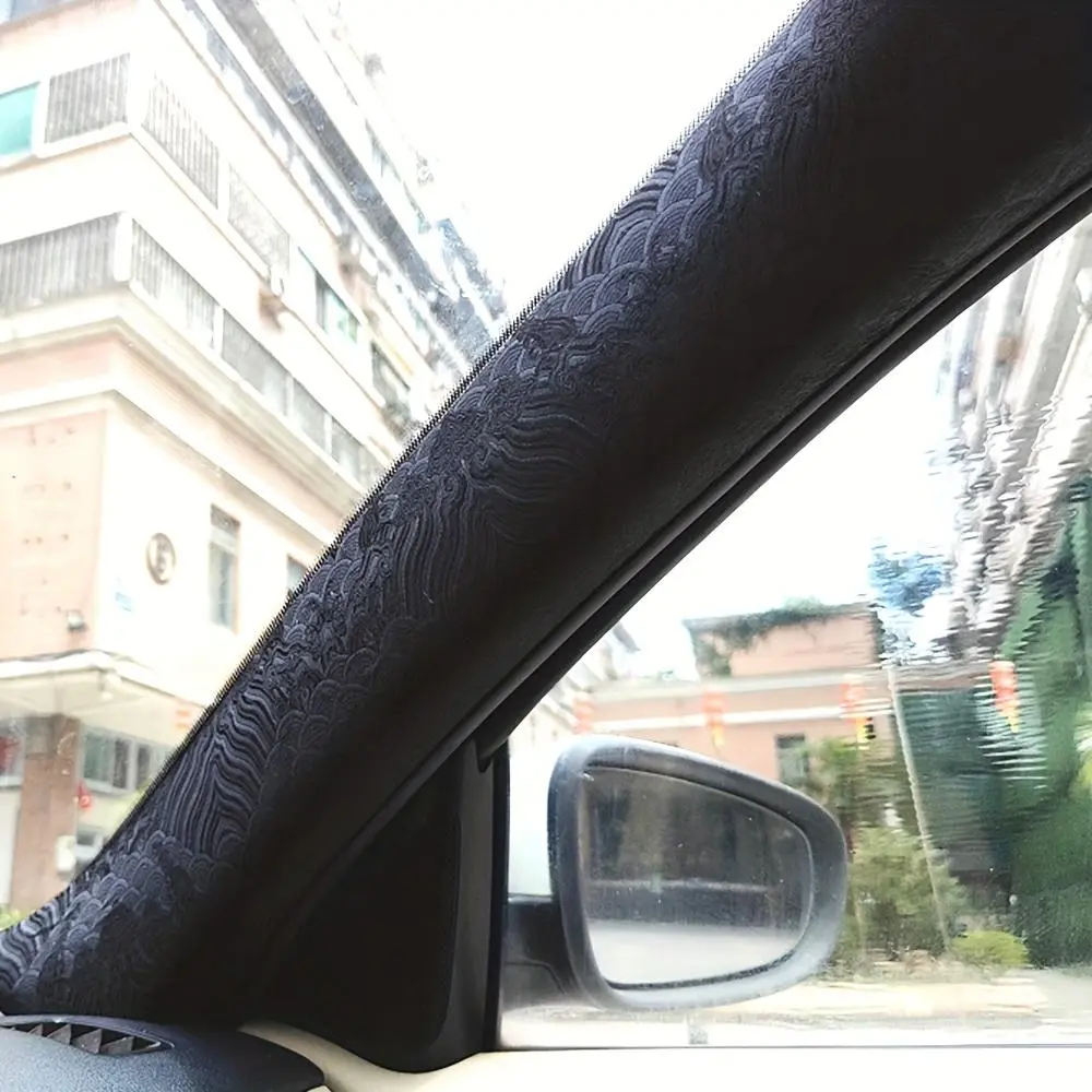 Car Interior Decorative Fabric, Car Interior Embroidery Fabric, Elastic Self-adhesive Interior Modification Sticker Fabric, Sticker For Cars, Decal For Cars, Car Accessories, Automotive Decoration